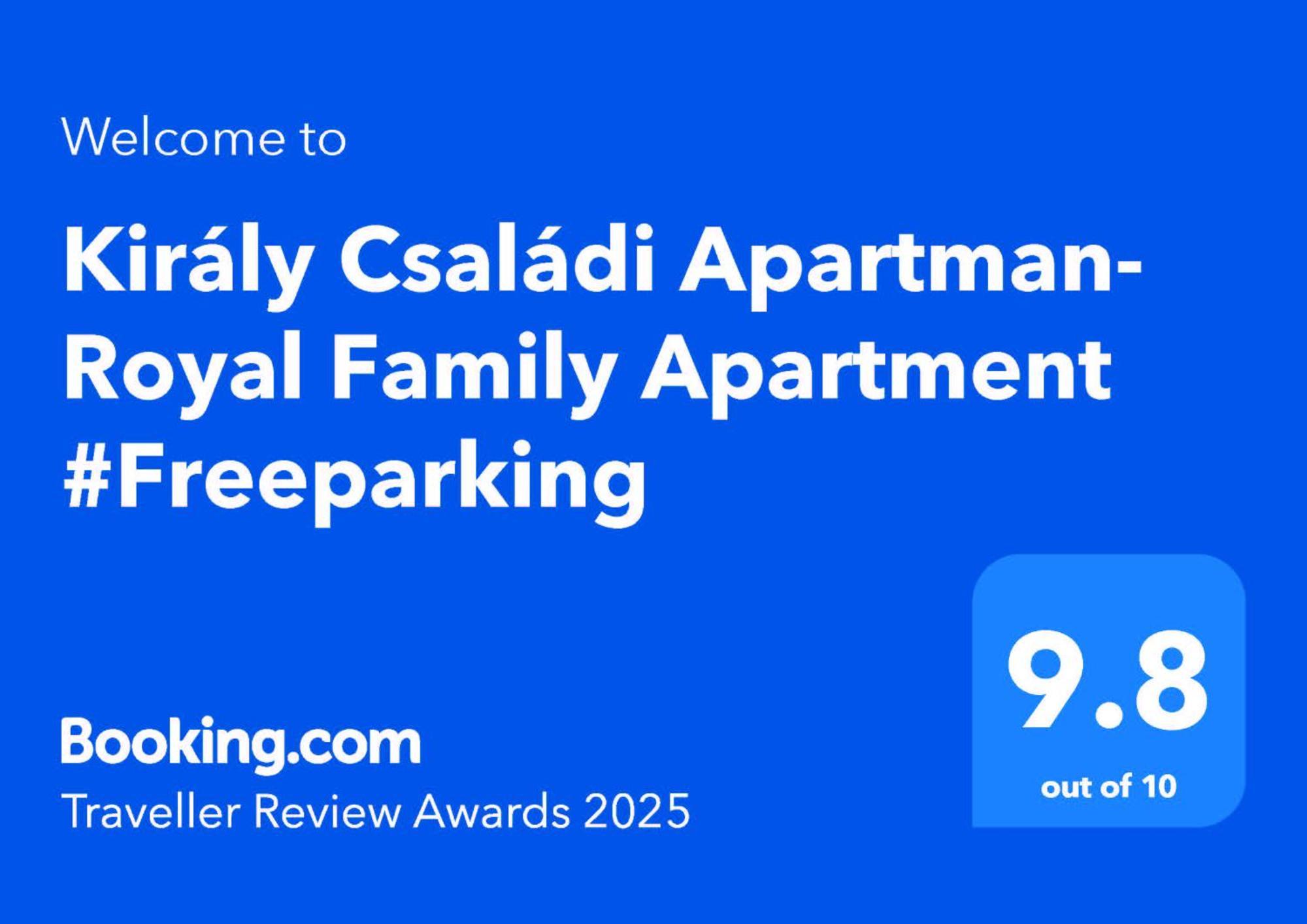 Kiraly Csaladi Apartman- Royal Family Apartment #Freegarage Budapešť Exteriér fotografie